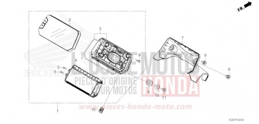 COMPTEUR MSX125AP de 2023